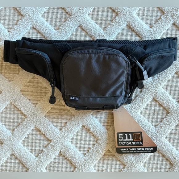 5.11 Tactical Select Carry Pistol Pouch in Charcoal/Black, Style 58604 Hunting - Picture 1 of 15
